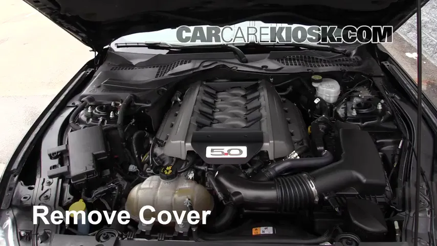 2017 Ford Mustang GT 5.0L V8 Battery Jumpstart